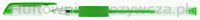 Office Products Długopis żelowy, gumowy uchwyt, 0,5mm, zielony  - 2