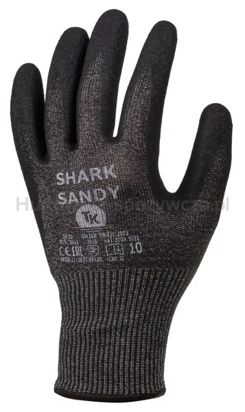 Rękawice Tk Shark, Antyprzecięciowe, Rozm. 9, Sandy