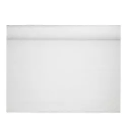Papstar obrus z papieru z wytłoczeniem damaszkowym, 25 m x 1 m, białe
