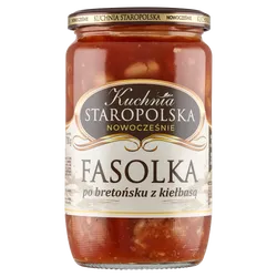 Kuchnia Staropolska Fasolka Po Bretońsku Z Kiełbasą 700 G