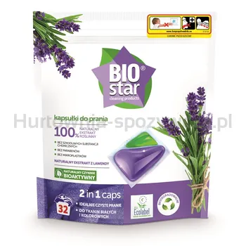 Biostar Cleaning Products Kapsułki Do Prania 32 Szt.