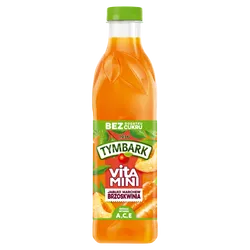 Tymbark Vitamini 100% Sok Jabłko Marchew Brzoskwinia 1 L