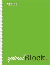 Kołonotatnik OFFICE PRODUCTS, A4, w kratkę, 80 kart., 70gsm