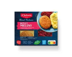 Kotlet Mielony Z Buraczkami Zasmazanymi I Puree Ziemniaczanym 400G