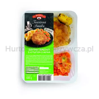 Kotwica Zestaw obiadowy z kotletem z indyka 600 g