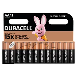 Duracell Baterie Alkaliczne Typ Aa 12Szt.