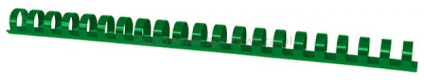 Office Products Grzbiety do bindowania A4, 19mm (165 kartek), 100 szt., zielone 