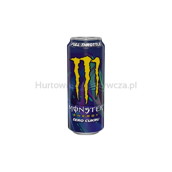 Monster Full Throttle Zero 500 ml (w tym +0,50 zł/szt. zwrotnej kaucji)
