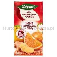 Herbapol Herbaciany Ogród Herbatka Owocowa Imbir Z Pomarańczą I Pigwą 20Torebek/50G