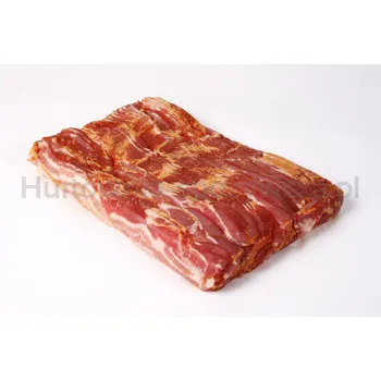 Boczek surowy wędzony plastry 1 kg Sokołów