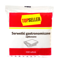 Topseller Serwetki Gastronomiczne Ząbkowane 15X15 Cm, 200 Sztuk