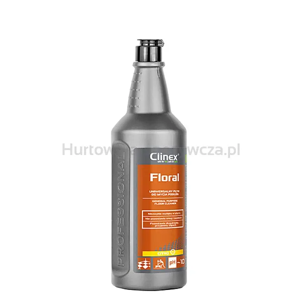 Uniwersalny płyn CLINEX Floral, do mycia podłóg, Citro, 1l