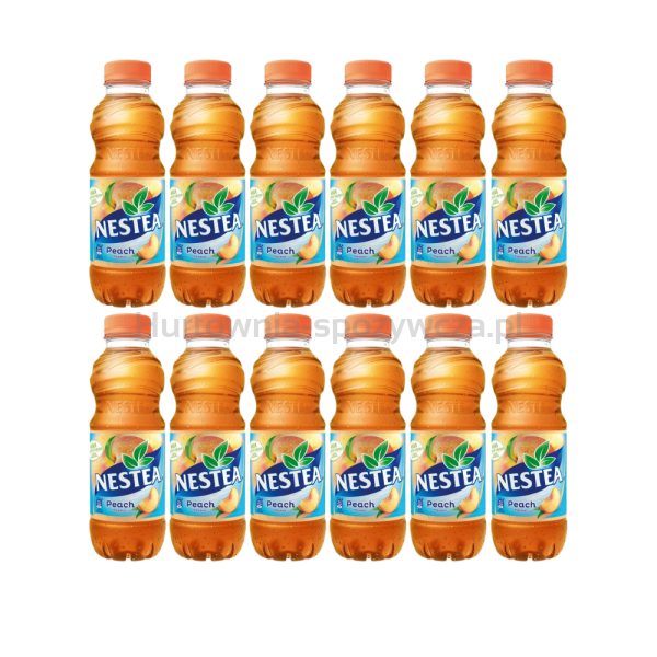 Nestea Black Tea Brzoskwinia 500 Ml  X 12 Sztuk