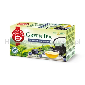TEEKANNE Green tea Blueberry-Blackberry 20 x 1,75g