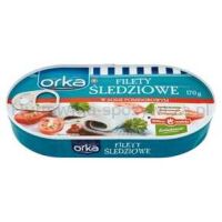 Filety Śledziowe Orka W Pomidorach 170 G Mw Dobry Wybór