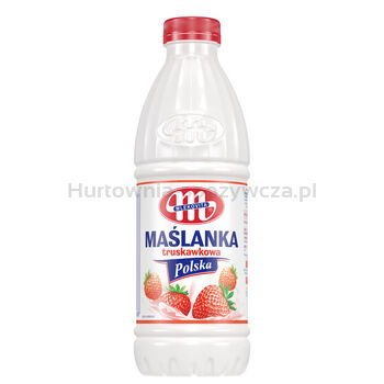 Maślanka Mlekovita Truskawkowa Polska 1 Kg