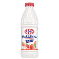 Maślanka Mlekovita Truskawkowa Polska 1 Kg