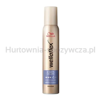 Wellaflex 2 Days Volume Pianka Do Włosów 200Ml