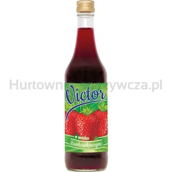 Victor Zaprawa zagęszczona & truskawka 500 ML bez cukru