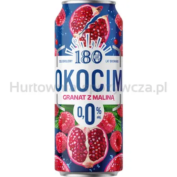 Okocim Granat z Maliną 0,0% Puszka 500 ml sk