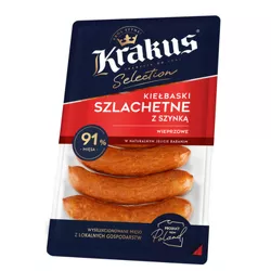 Krakus Kiełbaski Szlachetne z Szynką 270g