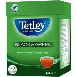 Herbata Tetley Black &Amp; Green 72 Torebki X 2G