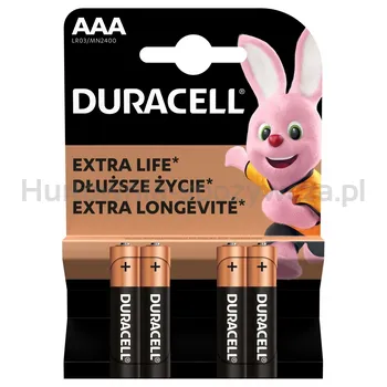 Duracell Bateria Aaa 4 Szt Up.