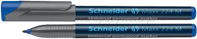Schneider Foliopis permanentny Maxx 224, M, 1,0mm, niebieski 