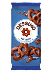 Pierniki Dessimo W Czekoladzie Mlecznej 400 G Mw Dobry Wybór