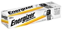 Bateria Energizer Industrial, E, 6Lr61,9V, 12Szt.