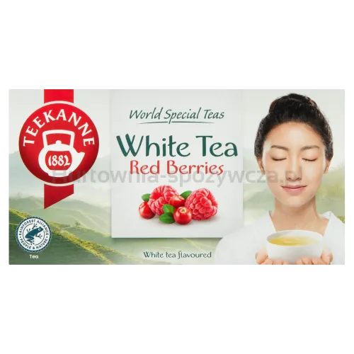 Teekanne Herbata Biała White Tea Red Berries 20 Torebek X 1,25G Rfa