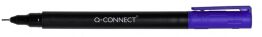 q-Connect Marker do płyt CD/DVD S, 0,4mm (linia), niebieski 