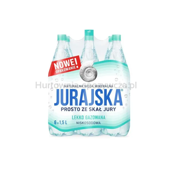 Woda Jurajska Lekko Gazowana 1,5 l