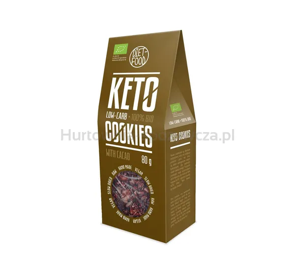 Ciasteczka Keto Z Kakao Bio 80 G
