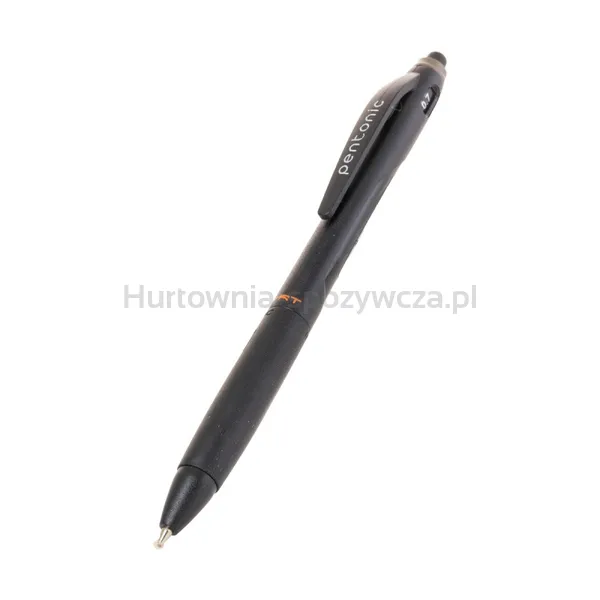 Długopis PENTONIC B-RT, śr. kulki 0,7mm, gr. linii 0,3mm, czarny