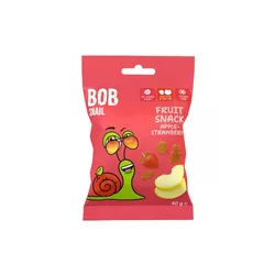 Bob Snail Fruit Snack Jabłko-Truskawka 40g