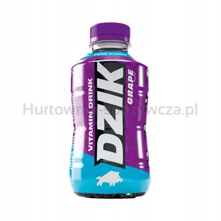 Dzik Vitamin Drink Grape 500 Ml - Napój Funkcjonalny SK