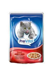*Prevital Saszetka 100G Kot Wołowina