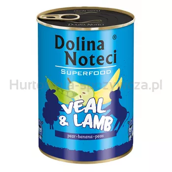 Dolina Noteci Superfood Cielęcina i Jagnięcina 400 g