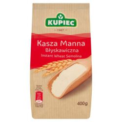 Kupiec Kasza Manna Błyskawiczna 400G