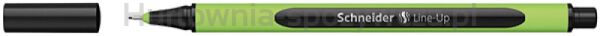 Schneider Cienkopis Line-Up, 0,4mm, czarny  - 2