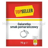 Topseller Galaretka smak pomarańczowy 75g