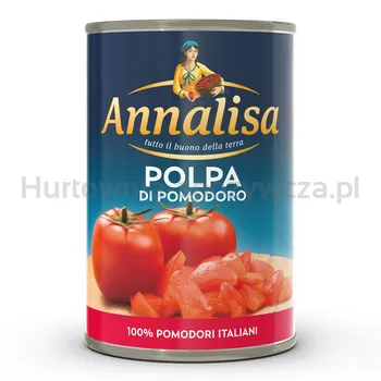 Pulpa Pomidorowa, Krojone Pomidory W Sosie Pomidorowym 400G Annalisa