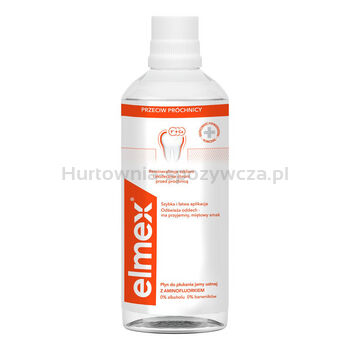 elmex Płyn do płukania jamy ustnej przeciw próchnicy 400 ml