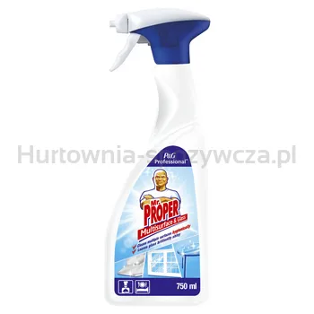 Uniwersalny Płyn Mr Proper, 3W1, Profesjonalny, Do Wszystkich Powierzchni, Z Funkcją Dezynfekcji, 750Ml