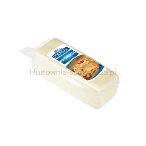 Polmlek Ser Mozzarella blok około 2,7 - 2,8 kg
