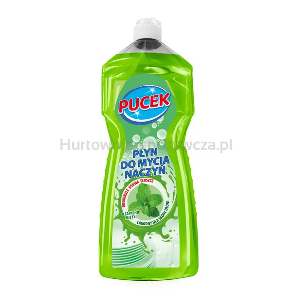 Płyn do mycia naczyń PUCEK, miętowy, 1000 ml