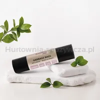 Worki na śmieci DONAU ECO, mocne (LDPE), 240l, 5 szt., czarne - 2