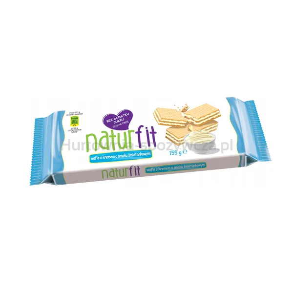 Wafle Śmietankowe Naturfit 155 G