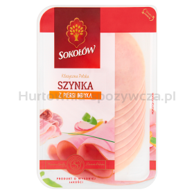 Sokołów Szynka Z Piersi Indyka Plastry 120 G 